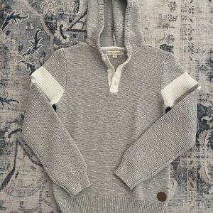 Hope & Henry Hooded Pullover Sweater